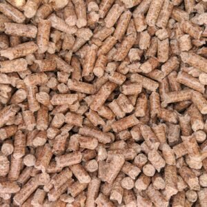 Home wood pellets for litter